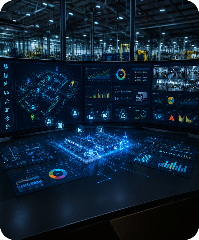 Unified operations captured in one connected control view