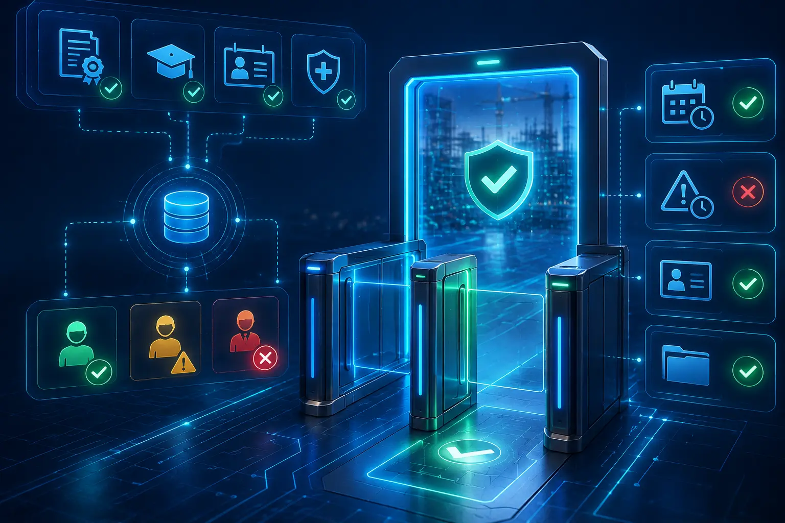 Compliance management system visualization