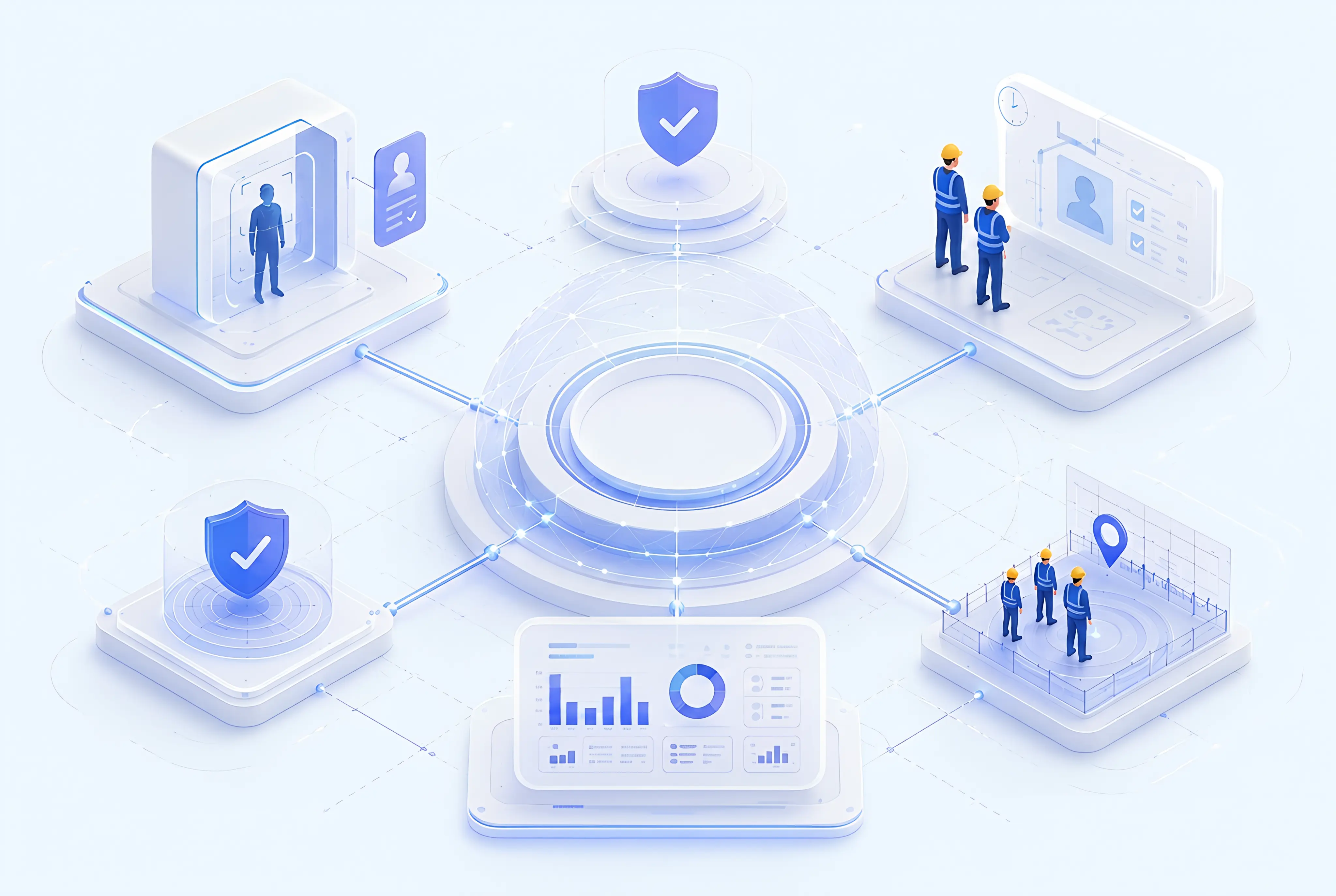 V-Watch AI connected platform hub
