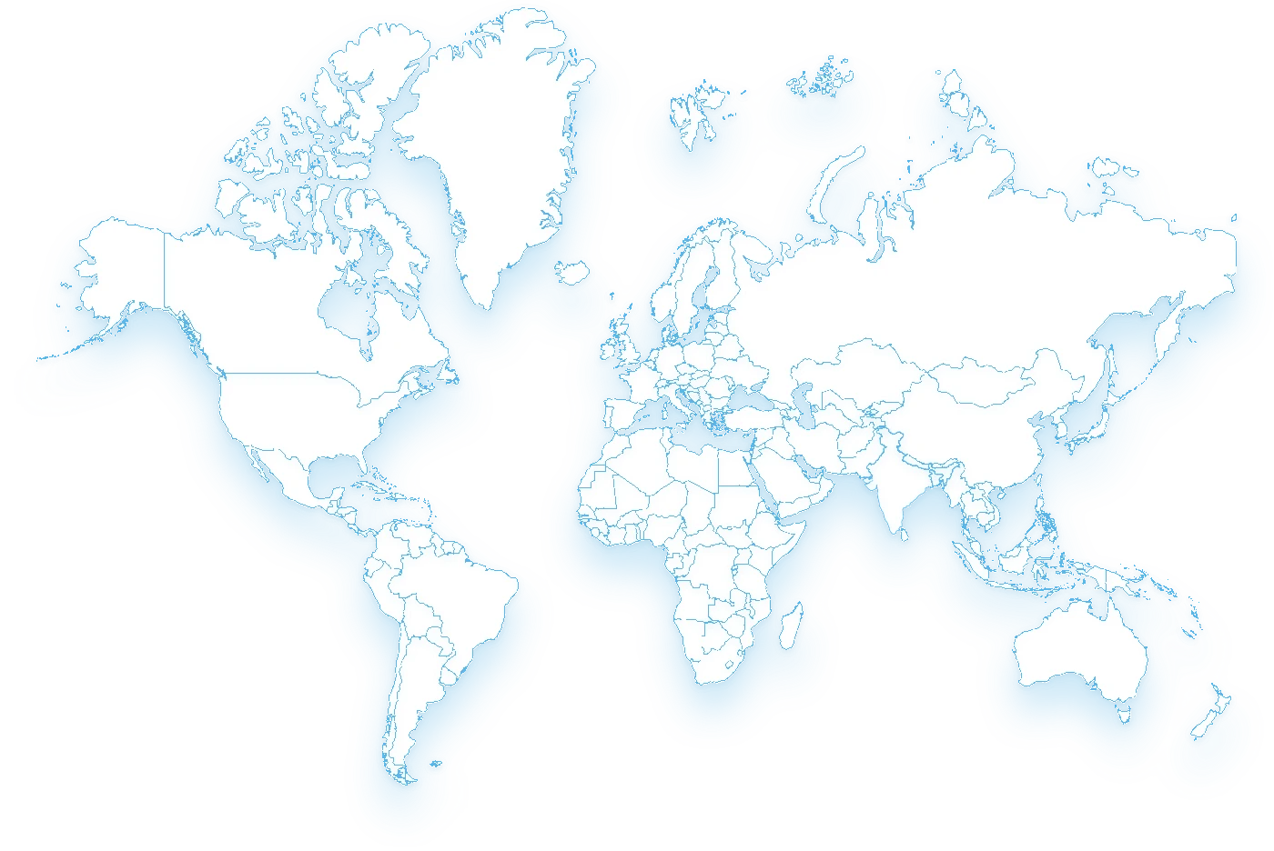 Global delivery map
