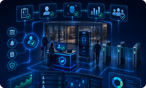 Compliance management system visualization